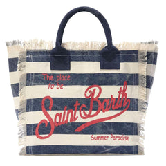 Borsa a spalla SAINT BARTH VANITY 08251L - Denim