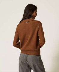 Maglia polo TWINSET ACTITUDE 3121 - Toffee