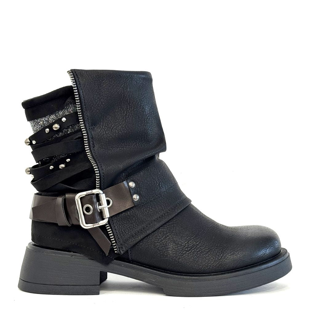 Stivaletto GOLD&GOLD FH01 - Nero