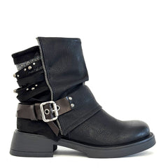 Stivaletto GOLD&GOLD FH01 - Nero