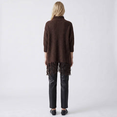 Maglione over ARTLOVE FLISSAE - Brown