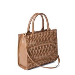 Borsa a mano matelassé GAELLE PARIS GAACW01159 - Camel