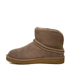 Stivaletto UGG W CLASSIC MINI CRESCENT 1158262 - Caribou