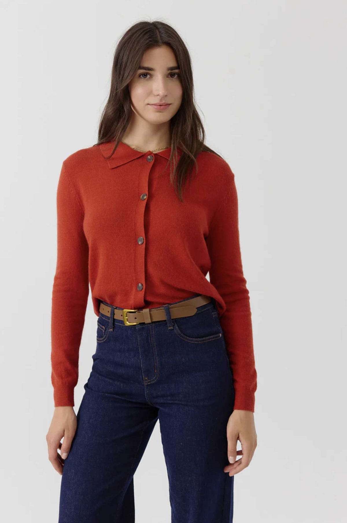 Cardigan ARTLOVE GINGER - Rust