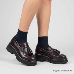 Mocassino PAWELK'S W1179 - Testa di moro