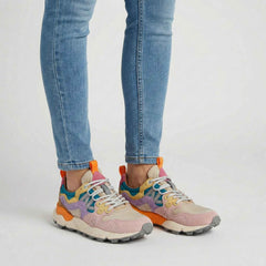 Sneaker FLOWER MOUNTAIN YAMANO 3 W - Light Pink/Lilac/Petrol