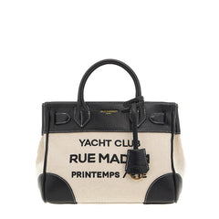 Borsa a mano RUE MADAM Riviera Mini Tote - Canvas/Black