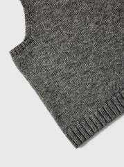 Balaclava SELECTED 16098846 - Grey Melange