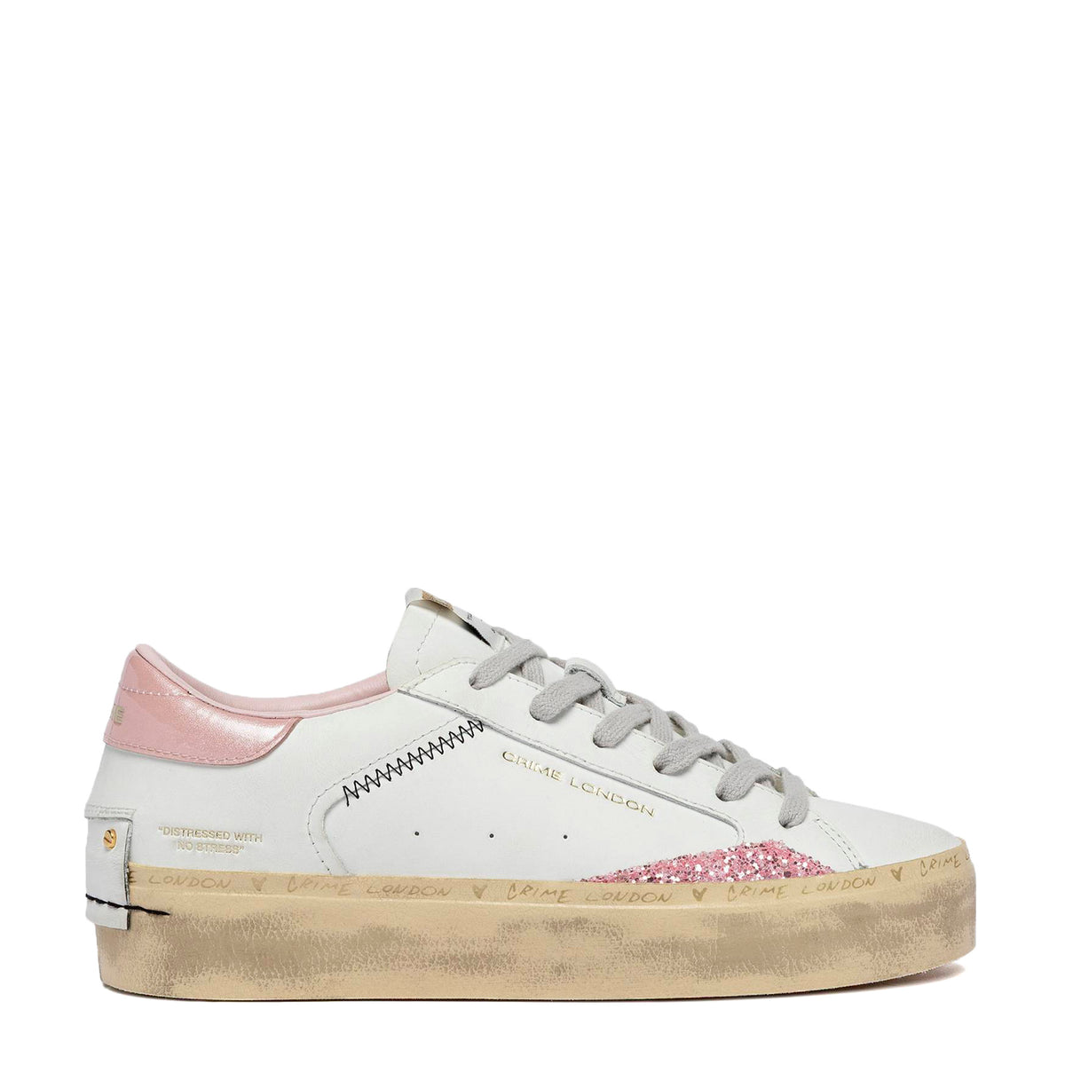 Sneaker CRIME LONDON 29051PP8 Distressed Platform - Pink Blossom