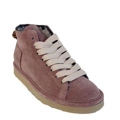 Polacchino P003 PANCHIC Suede Faux Fur  - Brownrose