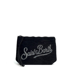 Pochette SAINT BARTH ALINE STRASS - Zebra 00275I