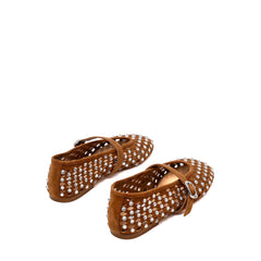 Ballerina STEVE MADDEN RERUN - Chestnut Suede
