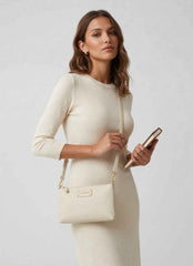 Pochette LA CARRIE IN&OUT 161M-JF-905-NYS - Nylon Ivory