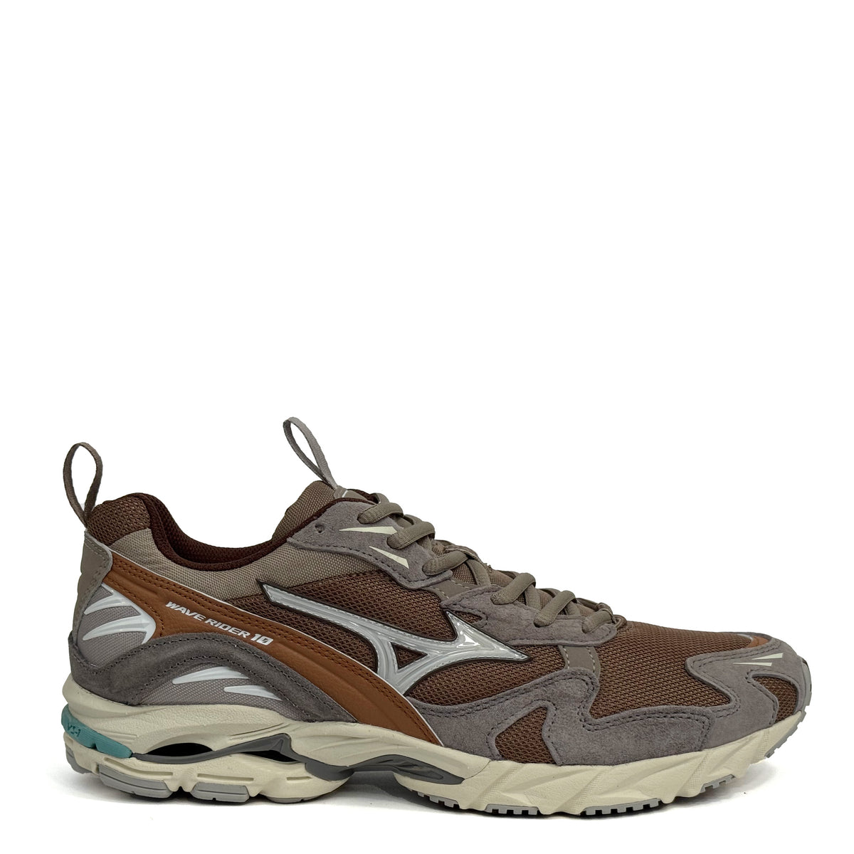 Sneaker MIZUNO WAVE RIDER 10 D1GA247108 - Fossil/White