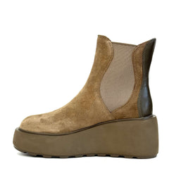 Stivaletto zeppa CAFENOIR C1FB6901 - Moss Taupe