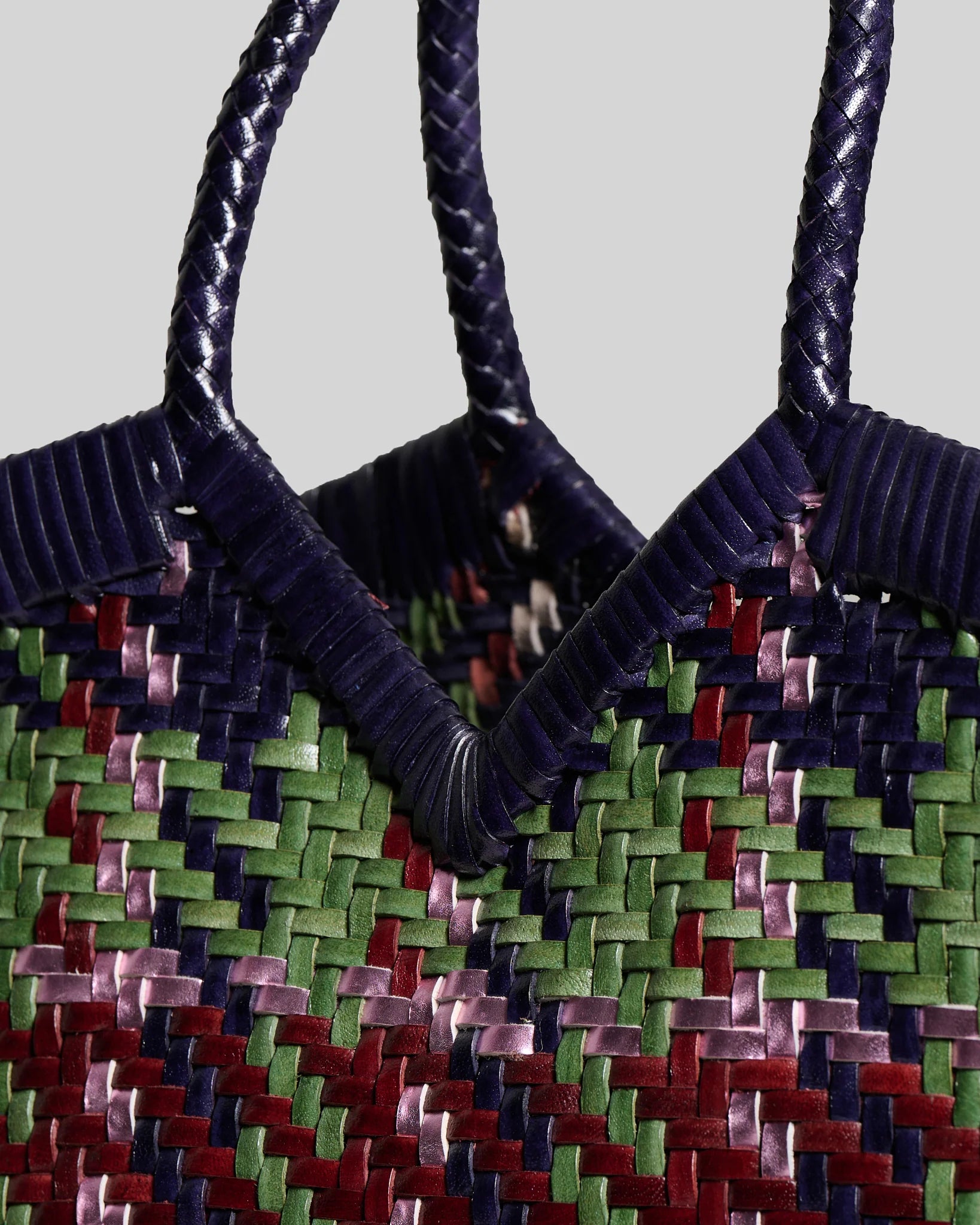 Borsa VIPERA MONET MADRAS - Blu/Green/Barolo/Lilac