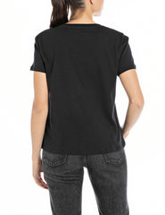 T-Shirt REPLAY W3084.000.20994.098 - Black