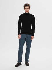 Pullover collo alto SELECTED 16074684 - Black