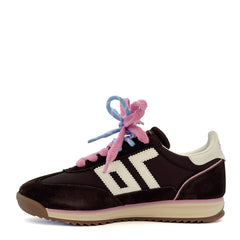 Sneaker BACK 7O JOGGER NS003 - Spongy Nylon Coffee/Butter