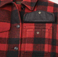 Giacca FILSON MACKINAW WOOL FWCPS0012 - Black/Red