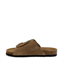 Sabot TAJI Curry Palma woman - Visone