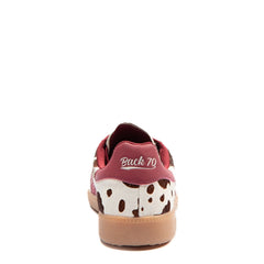 Sneaker BACK 70 CLOUD P104 - Fur Cow Mucca/Red