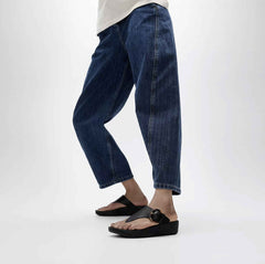 Sandalo FITFLOP LULU Toe Post JE9-090 - Leather Black