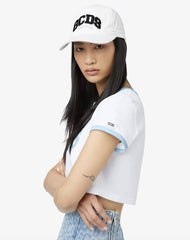 Baseball Cap GCDS Logo Lounge - Optic White