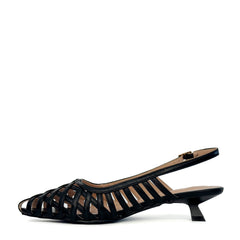 Slingback FRANCESCO MILANO G15-04A - Nero