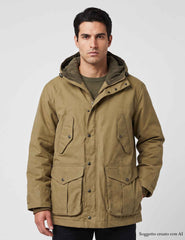 Parka Waxed FILSON FMCPS0205 7178 - Dark Tan