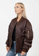 Giubbotto BOMBERS ORIGINAL Barclay Ladies - Brown