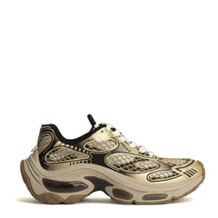 Sneaker ASH DRAGON Perlized - Gold/White/Black