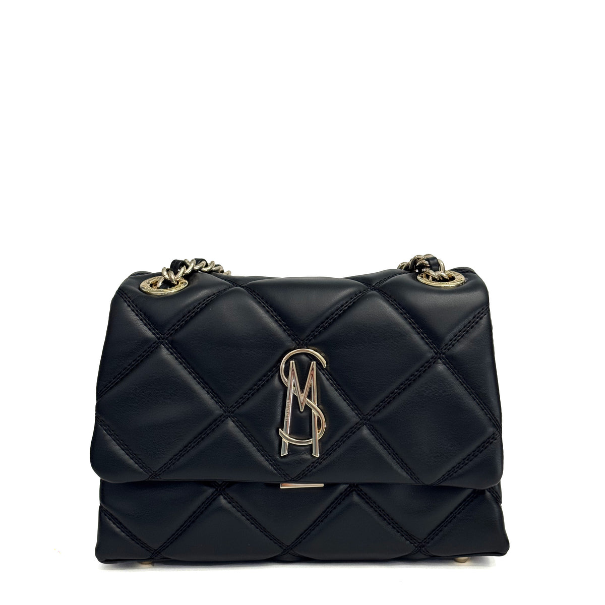 Borsa a spalla STEVE MADDEN BVOLTURI Black/Gold