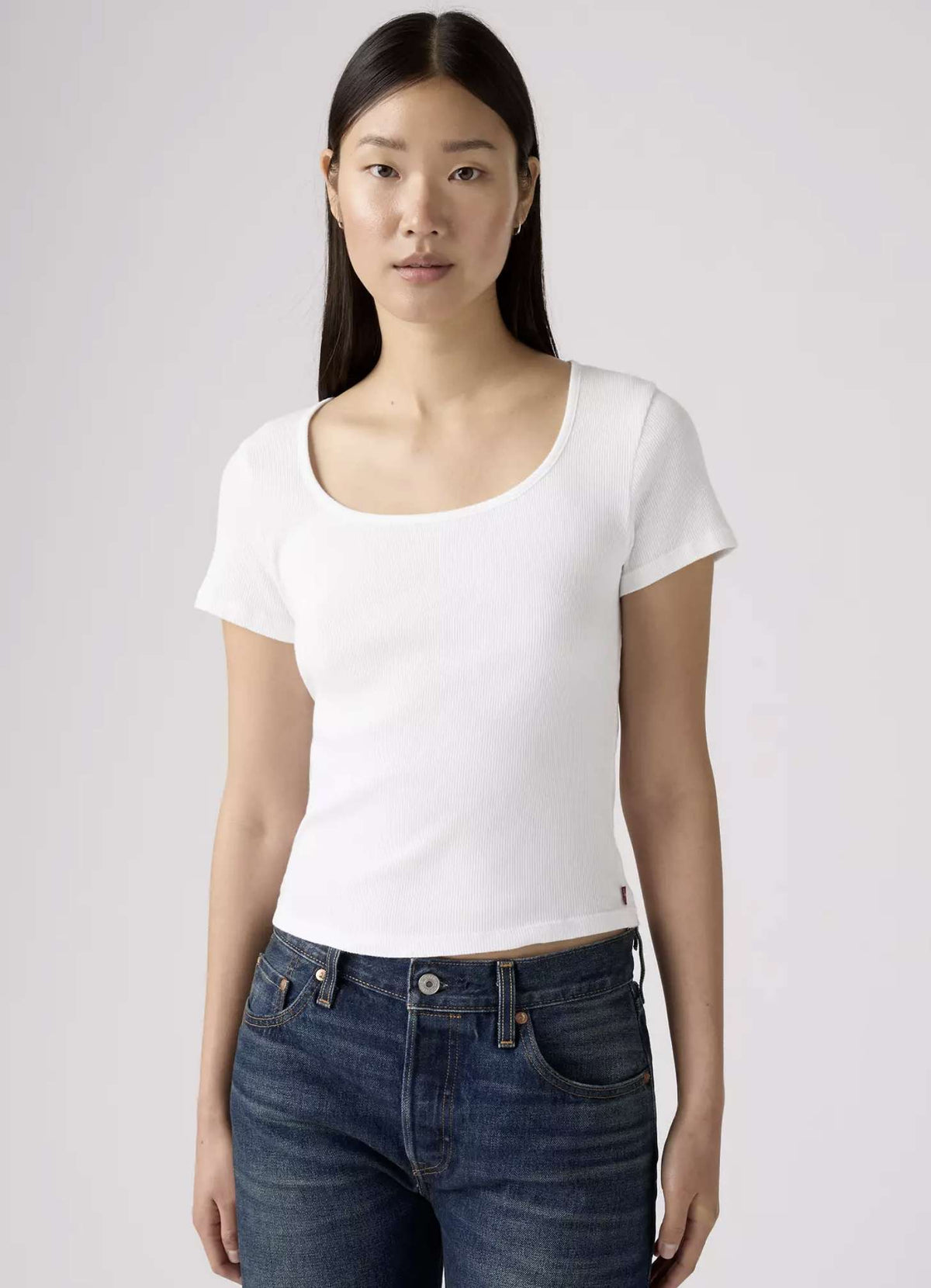 T-shirt LEVI'S Essential Sqrd Neck Tee 003PU-0000 - Bright White