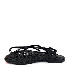 Ballerina SHADDY 251376 rafia - Black
