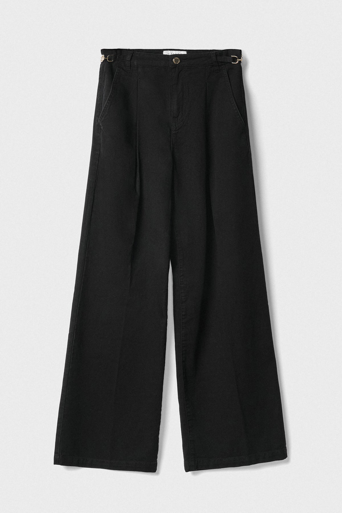 Pantalone palazzo GAELLE PARIS GAABW07930 - Nero