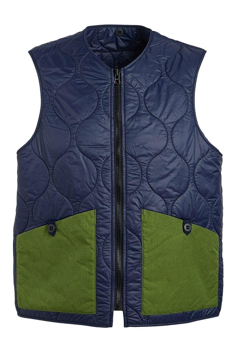 Gilet MANIFATTURA CECCARELLI 6920 - Navy/Green