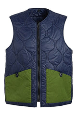 Gilet MANIFATTURA CECCARELLI 6920 - Navy/Green