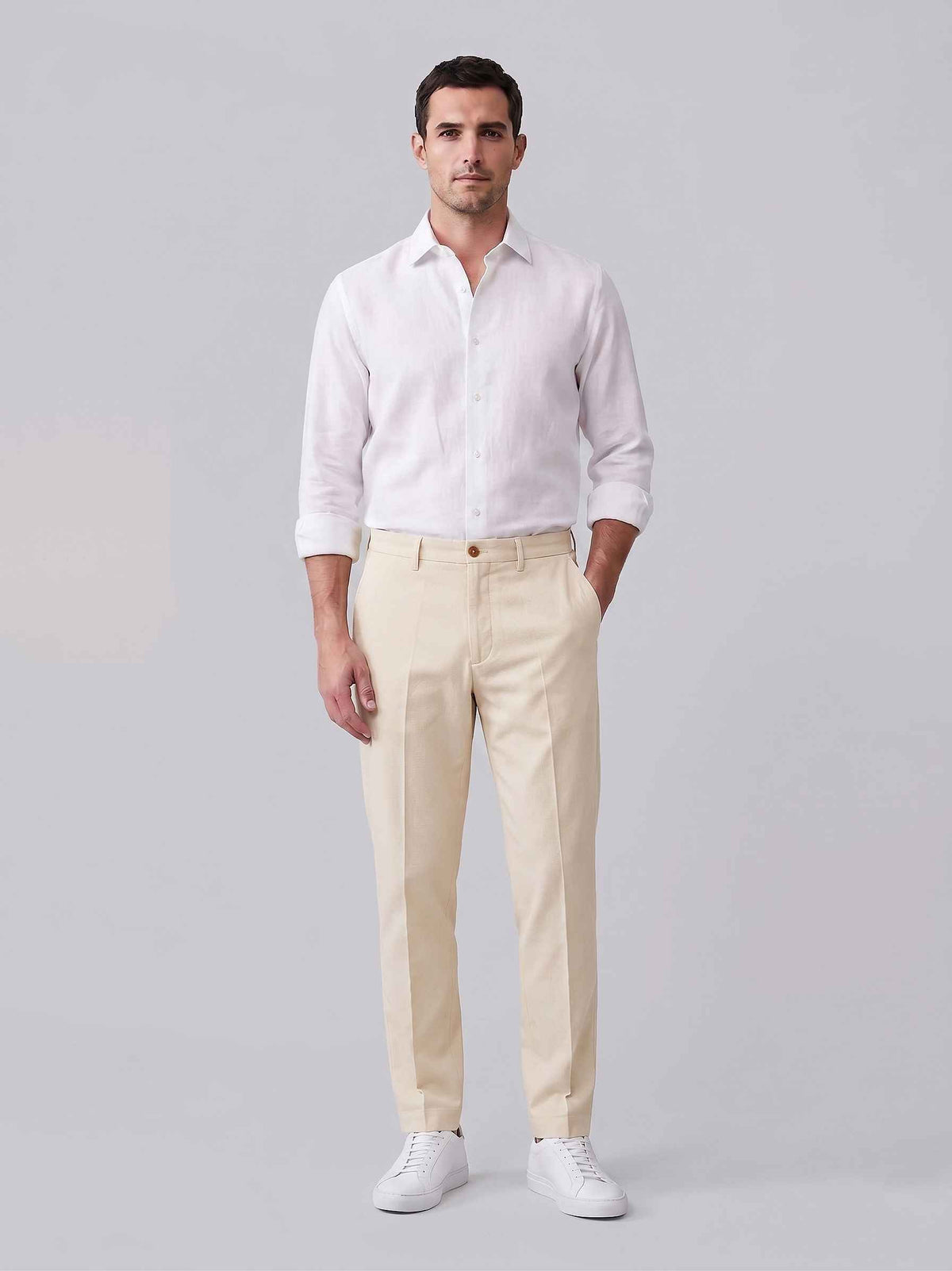 Pantalone FORNITURE CIVILI Columbia - Ecru