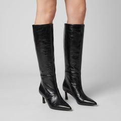 Stivale STEVE MADDEN LAVAN - Black Crinkle Patent