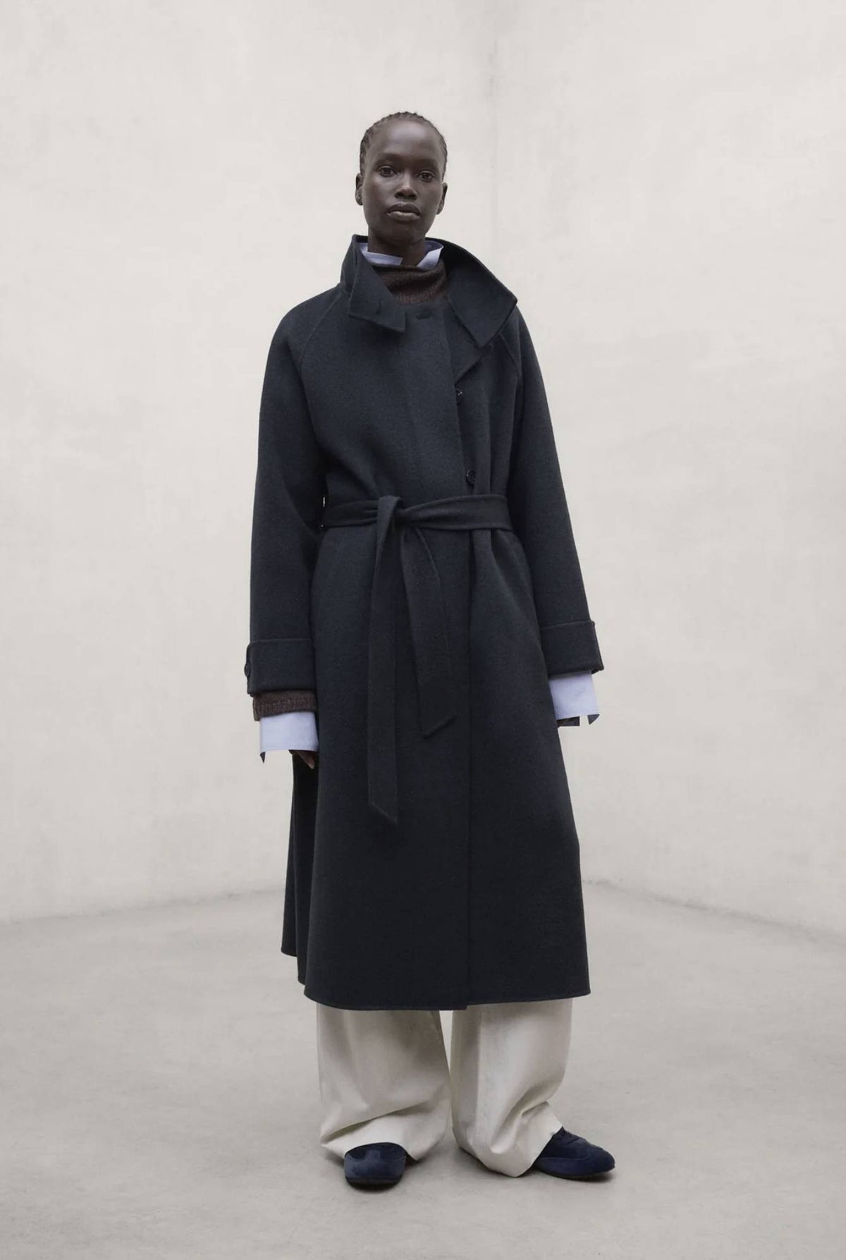 Cappotto ECOALF LORA - Charcoal