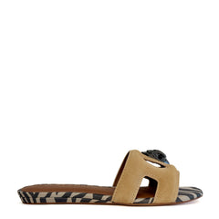 Ciabattina KURT GEIGER Eagle Cut Out -Tan