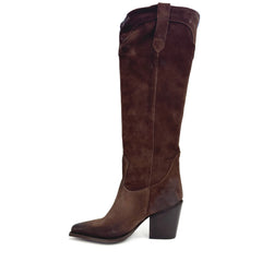 Stivale DIVINE FOLLIE FAB105 - Testa di moro