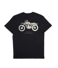 T-shirt DEUS EX MACHINA Classic Parilla Tee- Black