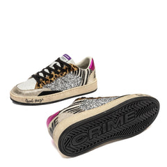 Sneaker CRIME LONDON CHELSEA JUNGLE 25203 - Argento