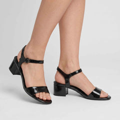 Sandalo con tacco TAMARIS 28249 - Black Patent