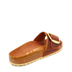 Slipper BIRKENSTOCK MADRID Big Buckle Oiled - COGNAC 1006525