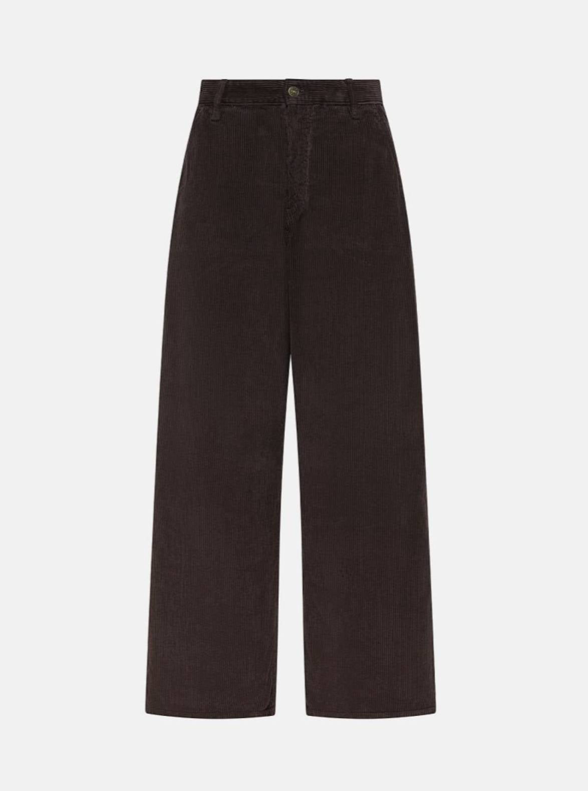 Jeans CYCLE Dora Barrel Fit velluto 462P548 -Bordeaux