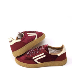 Sneaker PURAAI XS VELVET - Figue
