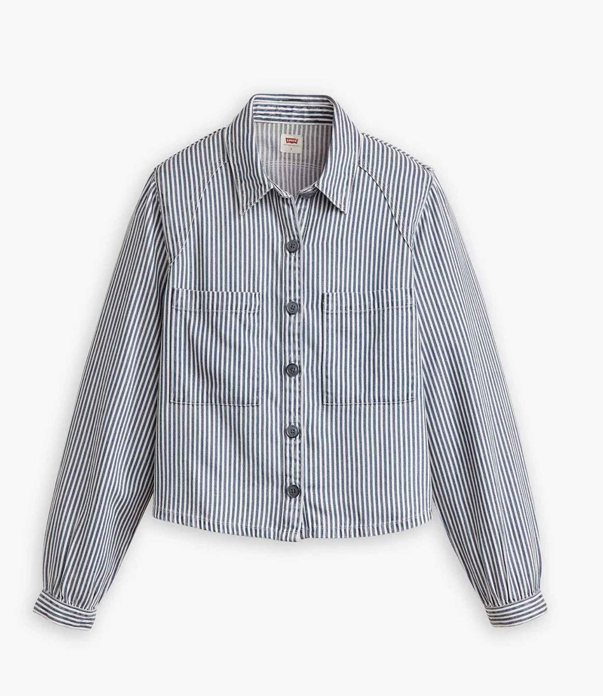 LEVI'S A8744-0003 Hadley Stripe Tyla Shirt - Blue